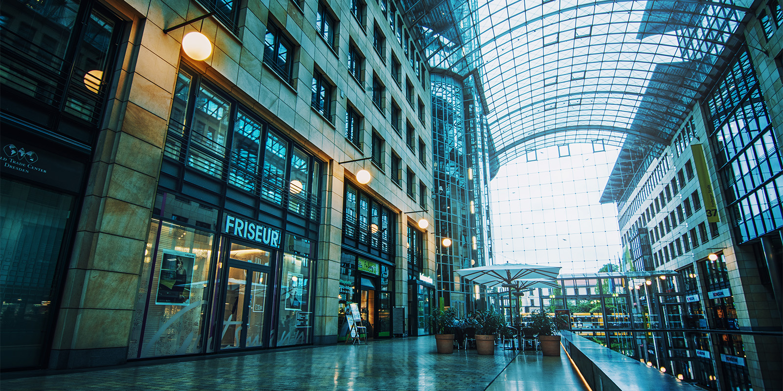 Friseur im World Trade Center Dresden