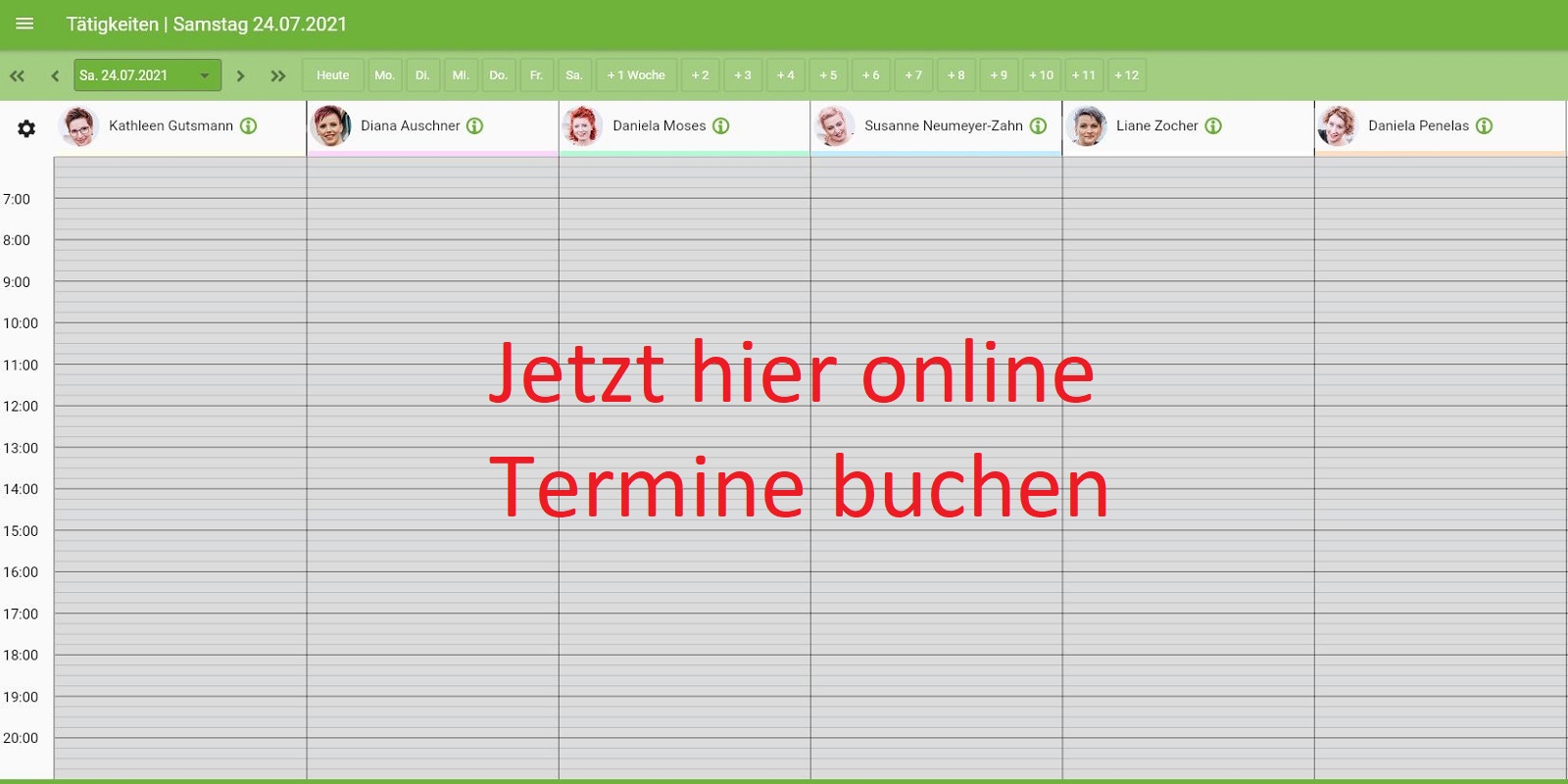 Online-Terminbuchung