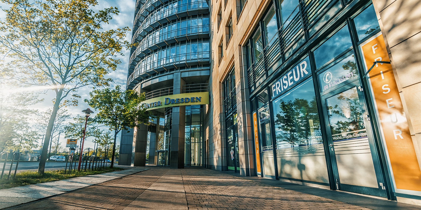 Friseur im World Trade Center Dresden